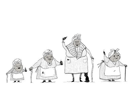 ilustración Madame maku